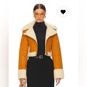 L'Academie Tan Teddy Jacket